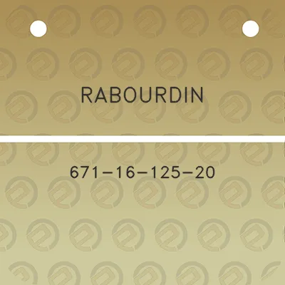 rabourdin-671-16-125-20