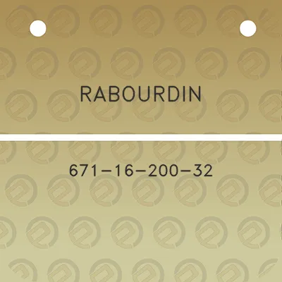 rabourdin-671-16-200-32