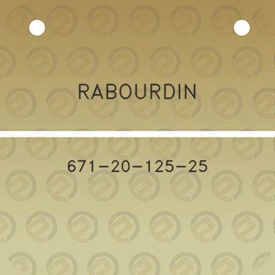 rabourdin-671-20-125-25