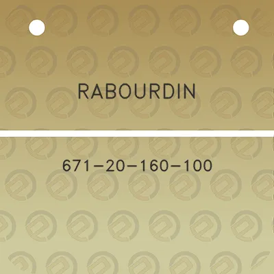 rabourdin-671-20-160-100