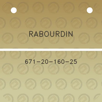 rabourdin-671-20-160-25