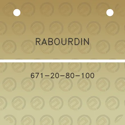 rabourdin-671-20-80-100