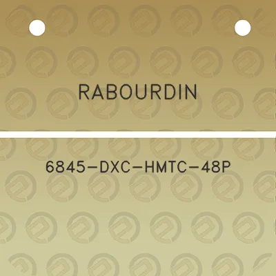 rabourdin-6845-dxc-hmtc-48p