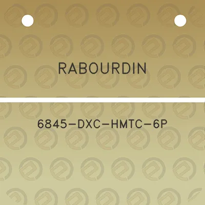 rabourdin-6845-dxc-hmtc-6p