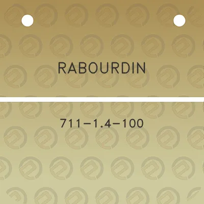 rabourdin-711-14-100