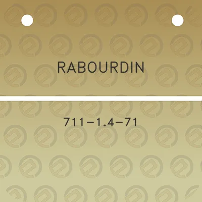 rabourdin-711-14-71