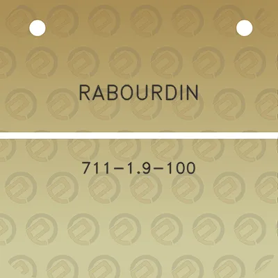 rabourdin-711-19-100