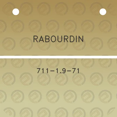 rabourdin-711-19-71