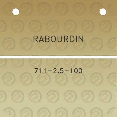 rabourdin-711-25-100