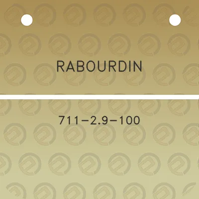 rabourdin-711-29-100