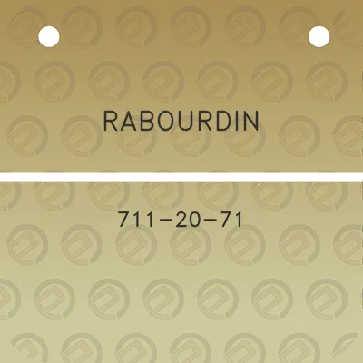 rabourdin-711-20-71