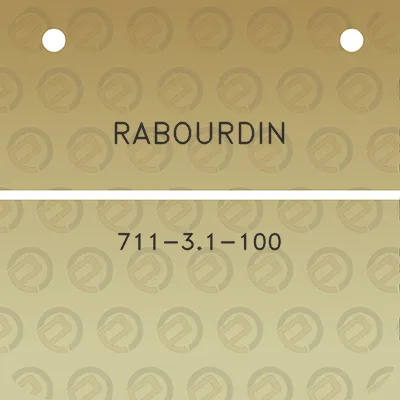 rabourdin-711-31-100