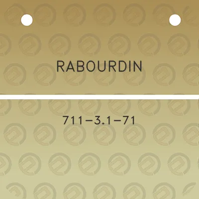 rabourdin-711-31-71