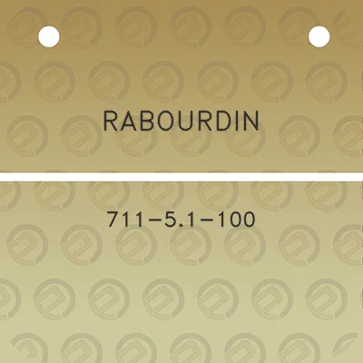 rabourdin-711-51-100