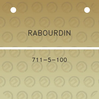 rabourdin-711-5-100