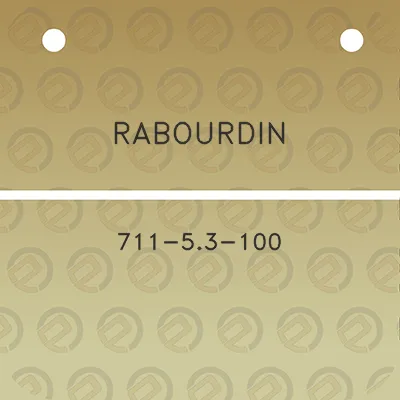 rabourdin-711-53-100