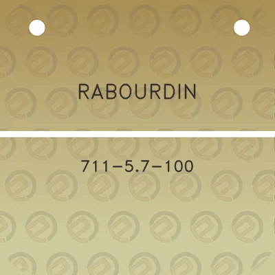 rabourdin-711-57-100