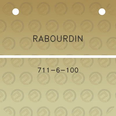 rabourdin-711-6-100