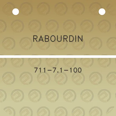 rabourdin-711-71-100