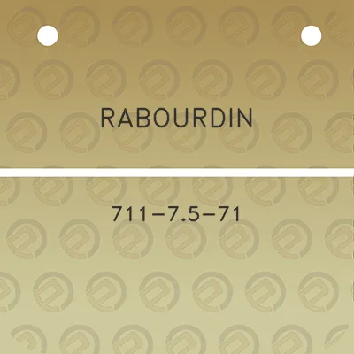 rabourdin-711-75-71