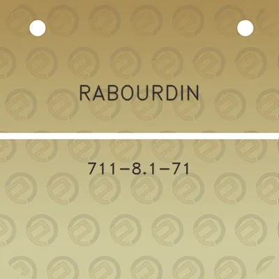 rabourdin-711-81-71