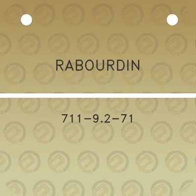 rabourdin-711-92-71