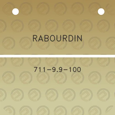 rabourdin-711-99-100