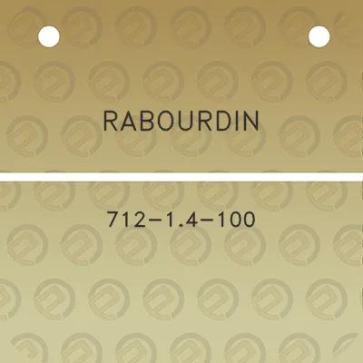 rabourdin-712-14-100