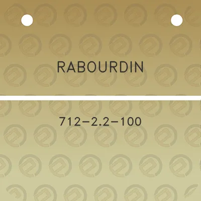 rabourdin-712-22-100