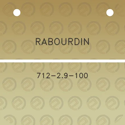 rabourdin-712-29-100