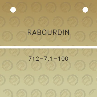 rabourdin-712-71-100