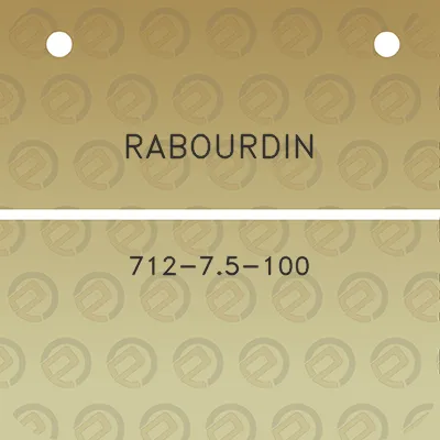 rabourdin-712-75-100