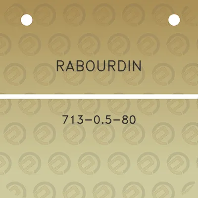 rabourdin-713-05-80