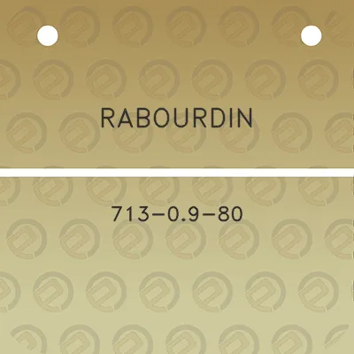 rabourdin-713-09-80