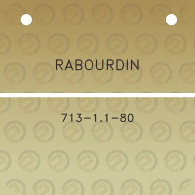 rabourdin-713-11-80