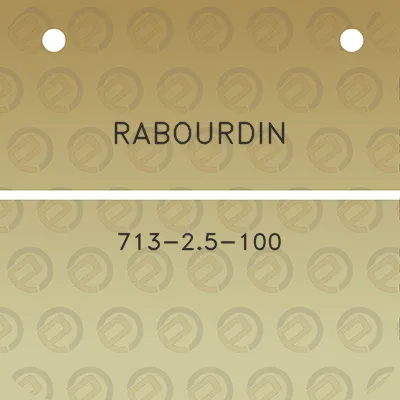 rabourdin-713-25-100