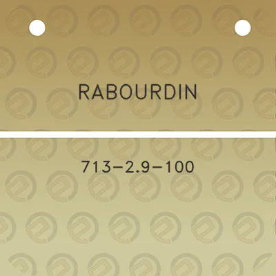 rabourdin-713-29-100