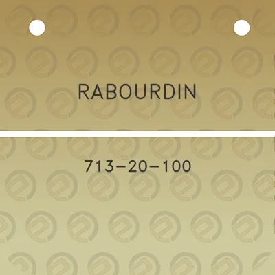 rabourdin-713-20-100