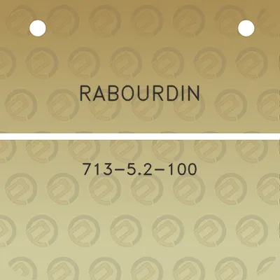 rabourdin-713-52-100