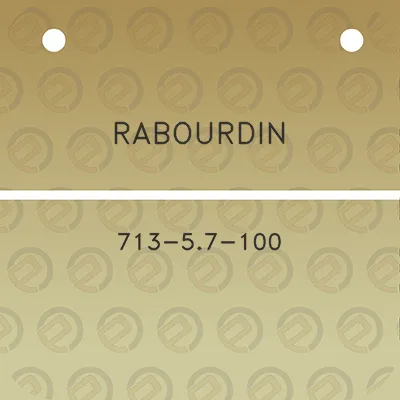 rabourdin-713-57-100