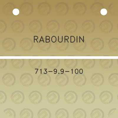 rabourdin-713-99-100