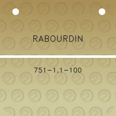 rabourdin-751-11-100