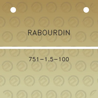 rabourdin-751-15-100