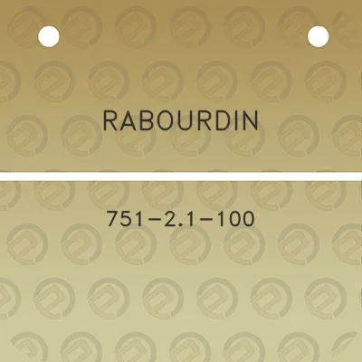 rabourdin-751-21-100