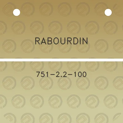 rabourdin-751-22-100