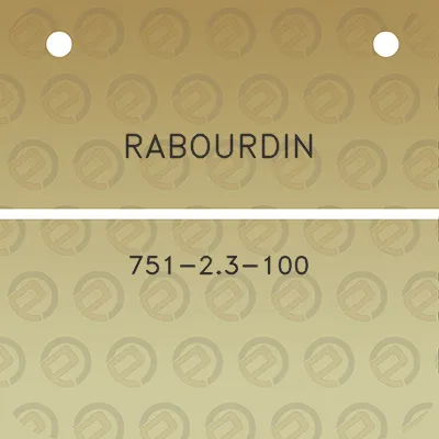 rabourdin-751-23-100