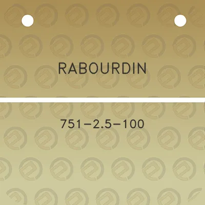 rabourdin-751-25-100