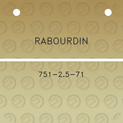 rabourdin-751-25-71