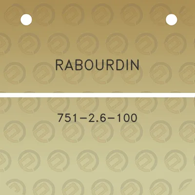 rabourdin-751-26-100