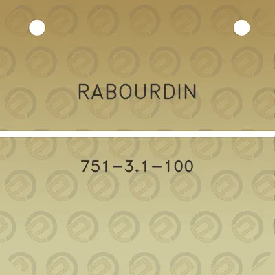 rabourdin-751-31-100